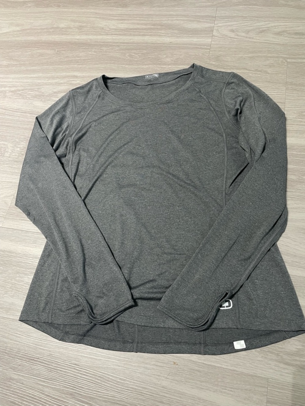 OGIO Endurance Gray Heather Athletic Long Sleeve